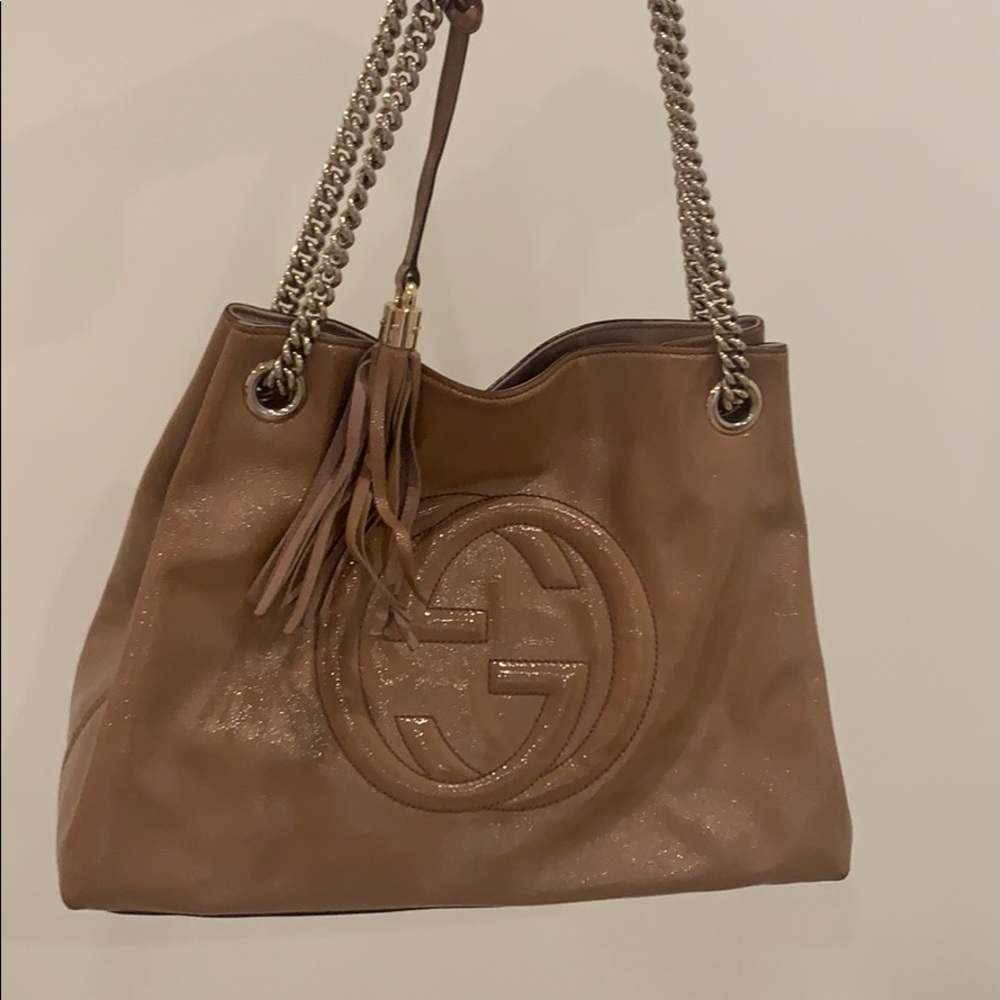 Gucci pink purse